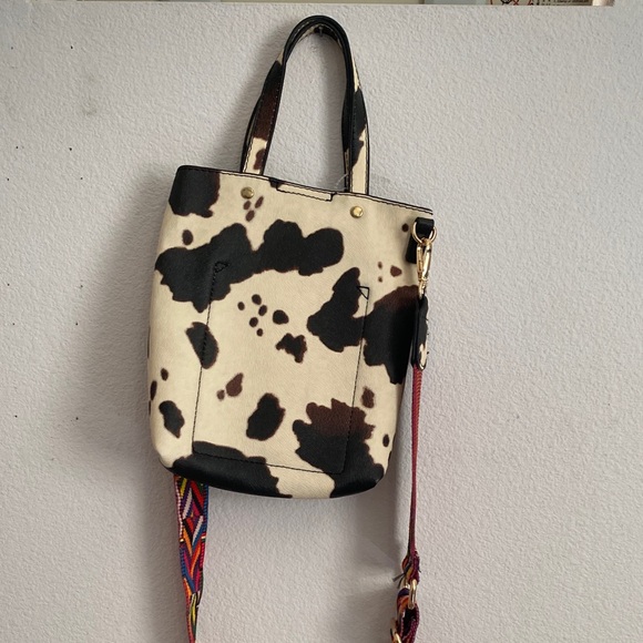 Handbags - Cow Print Tote Bag